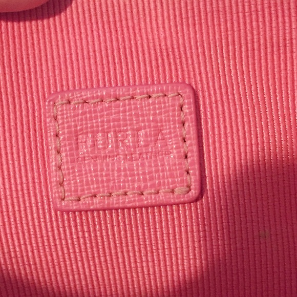 Furla pink saffiano leather zip pouch wallet - Picture 6 of 8